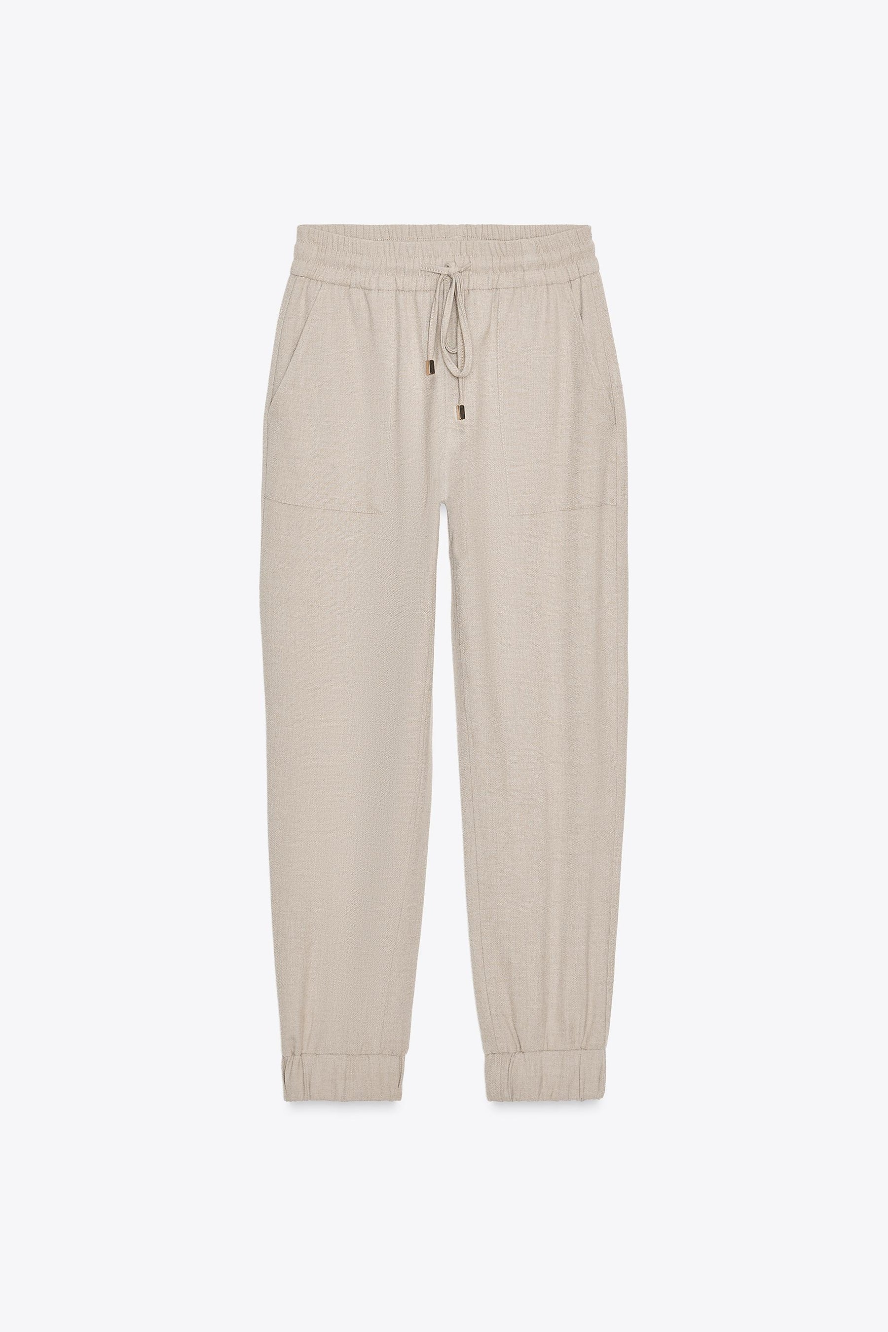 Cuffed Hem Trousers