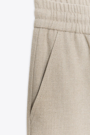 Cuffed Hem Trousers