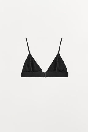 Viscose metal-piece bralette