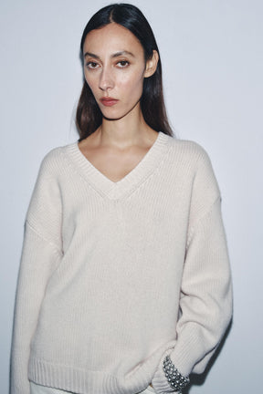 OVERSIZED WOOL CASHMERE JUMPER