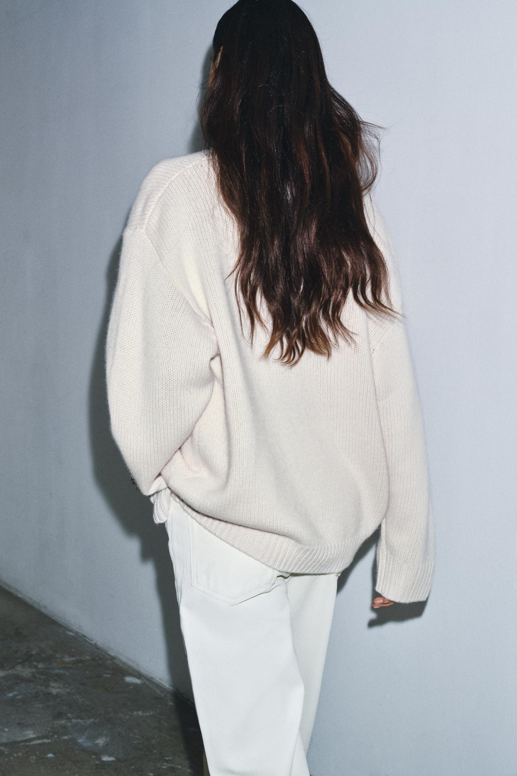 OVERSIZED WOOL CASHMERE JUMPER
