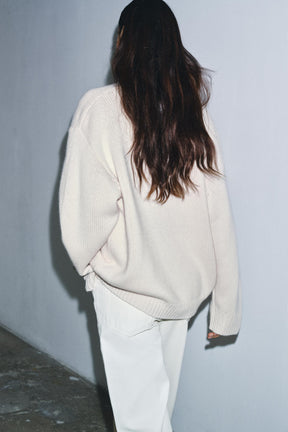 OVERSIZED WOOL CASHMERE JUMPER