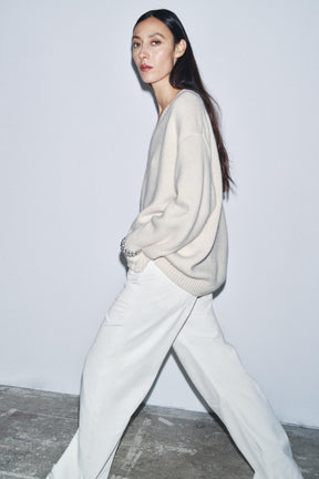 OVERSIZED WOOL CASHMERE JUMPER