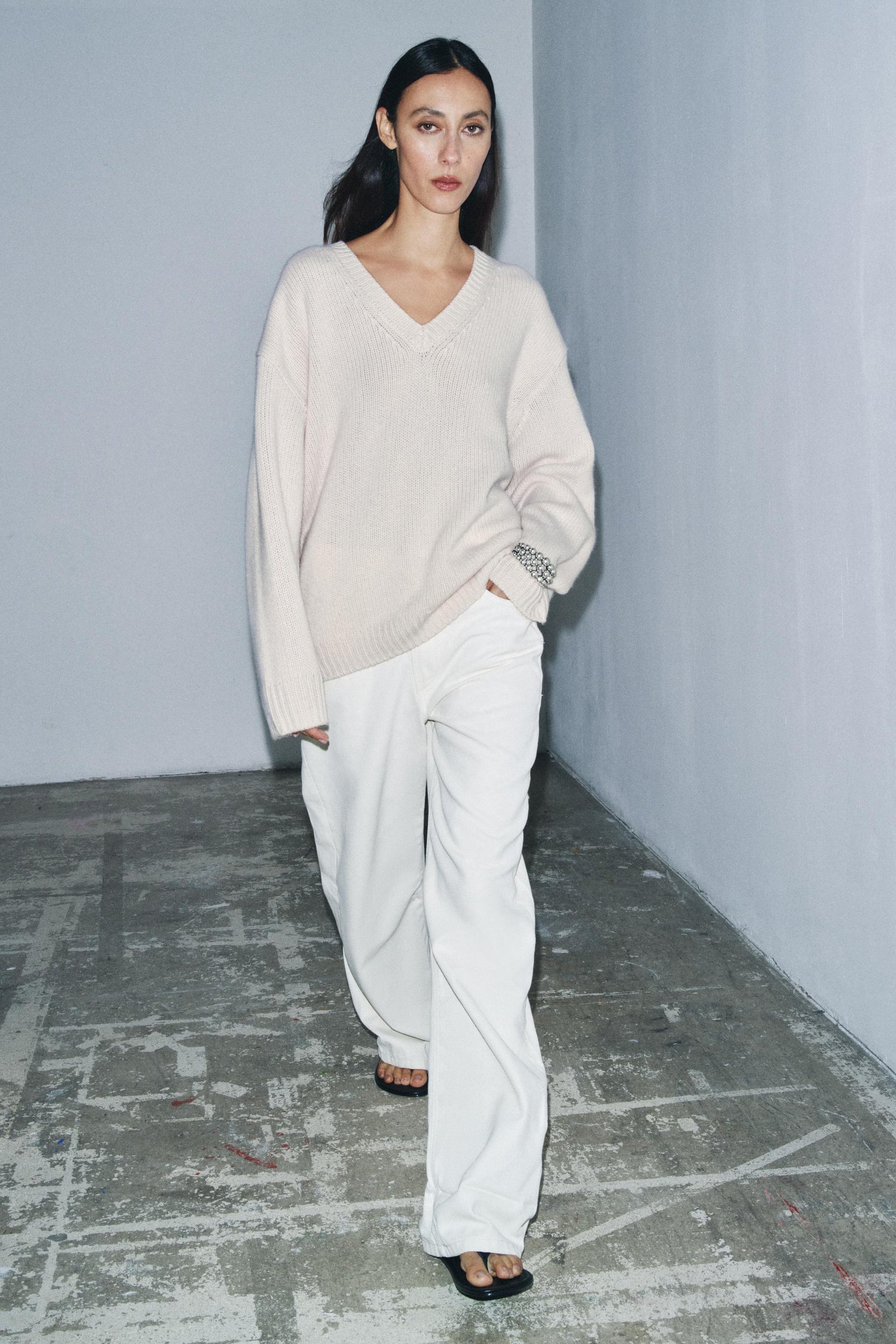 OVERSIZED WOOL CASHMERE JUMPER