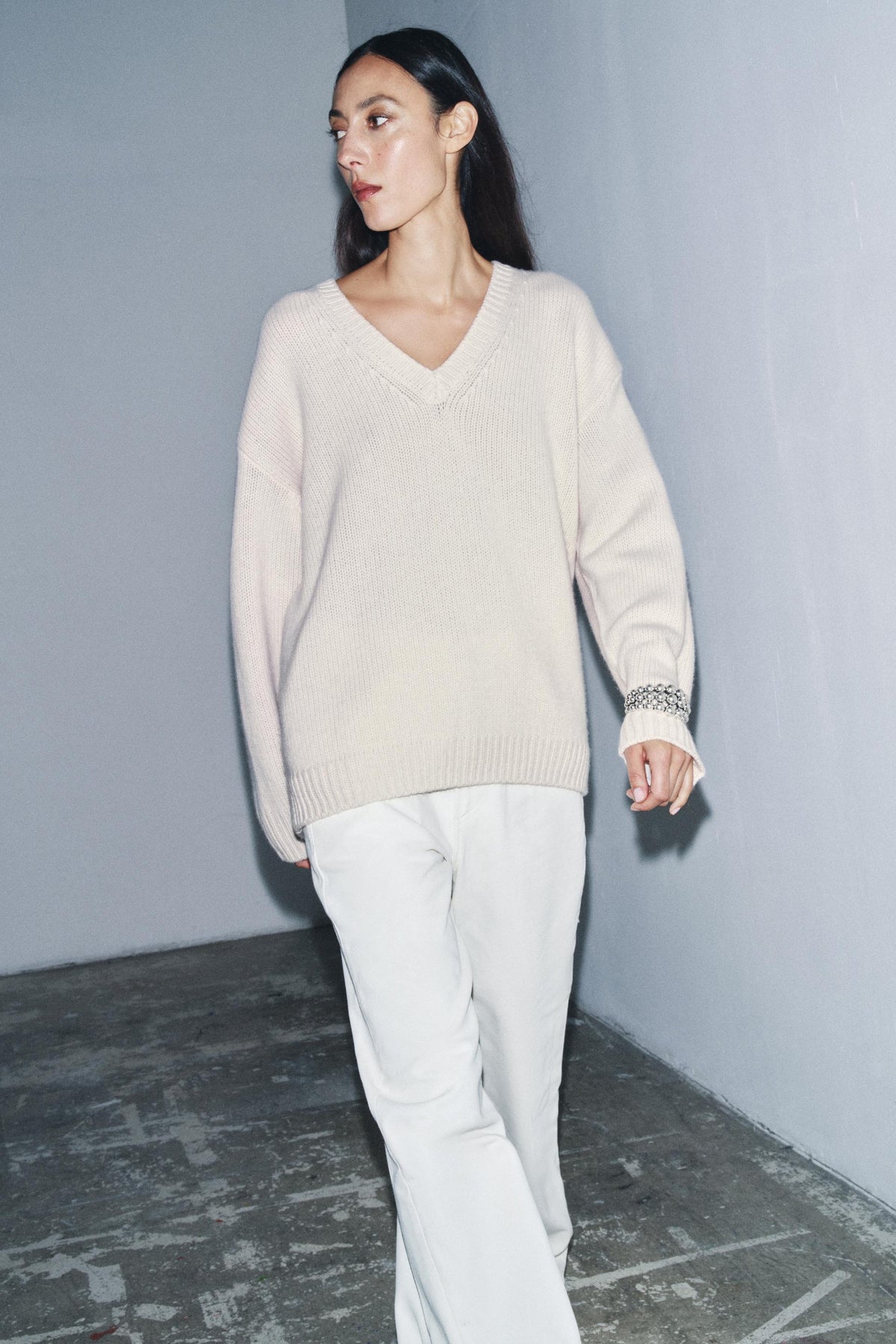 OVERSIZED WOOL CASHMERE JUMPER