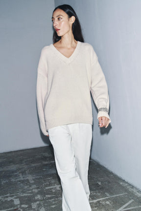 OVERSIZED WOOL CASHMERE JUMPER