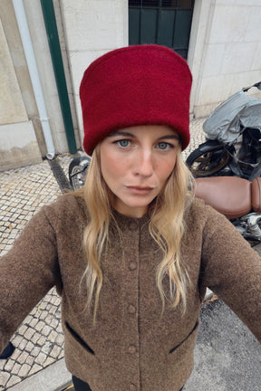 Knit Cardigan with Covered