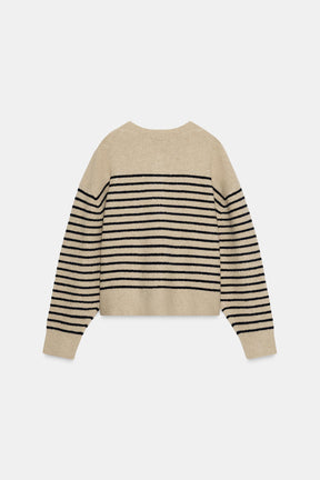Striped Knit Jumper