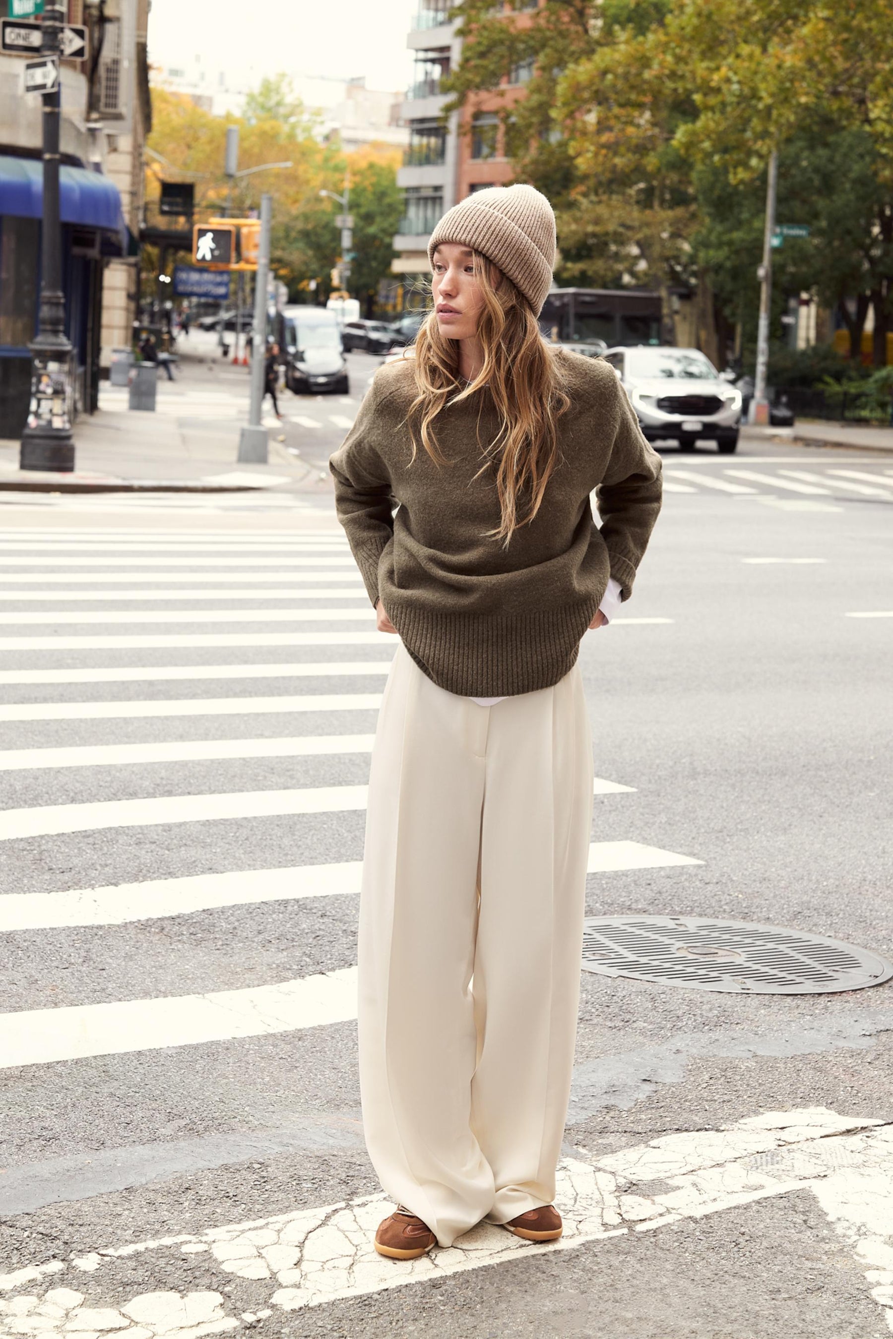 Soft-touch knit jumper