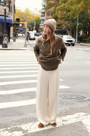 Soft-touch knit jumper