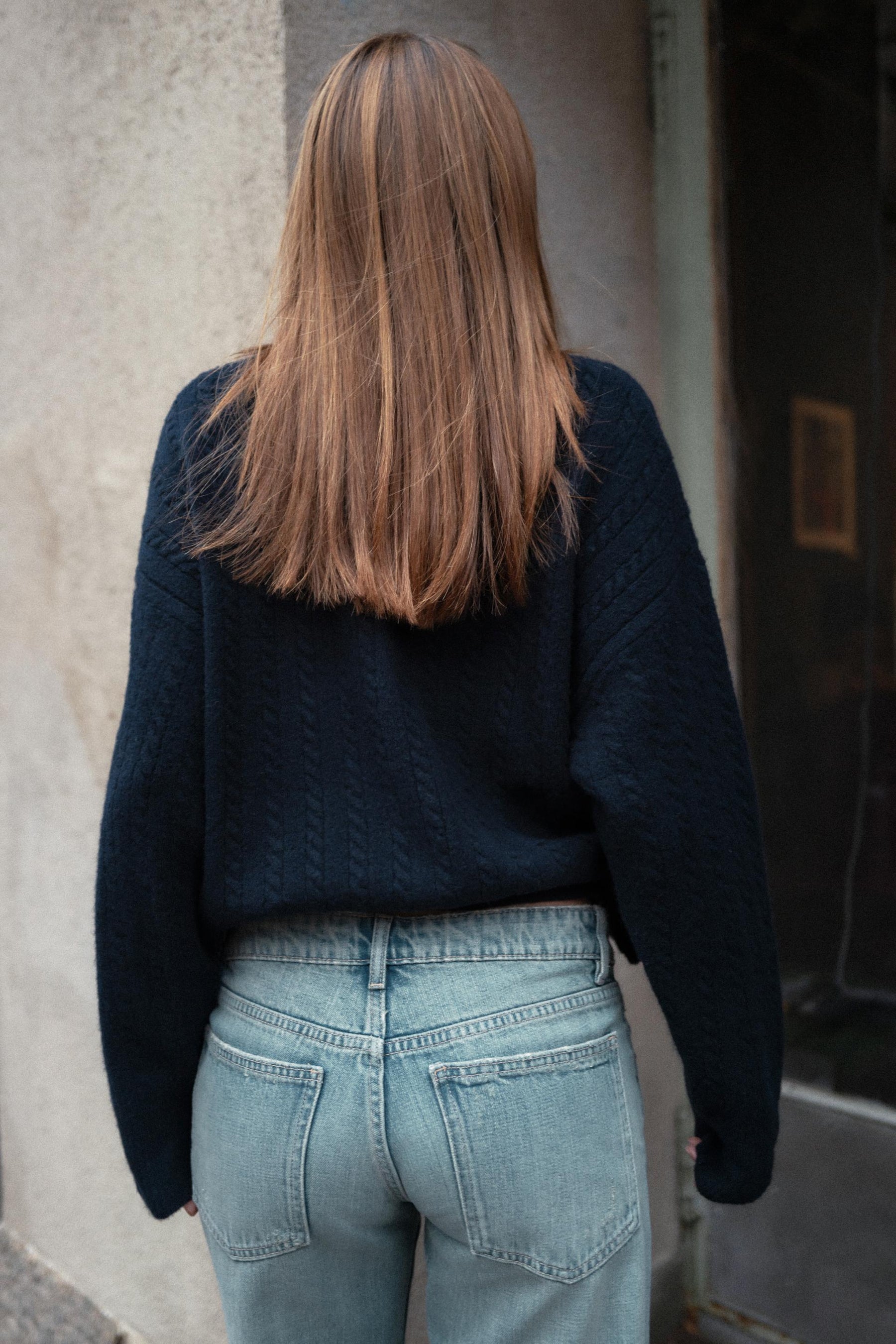 CABLE-KNIT JUMPER - Image 3