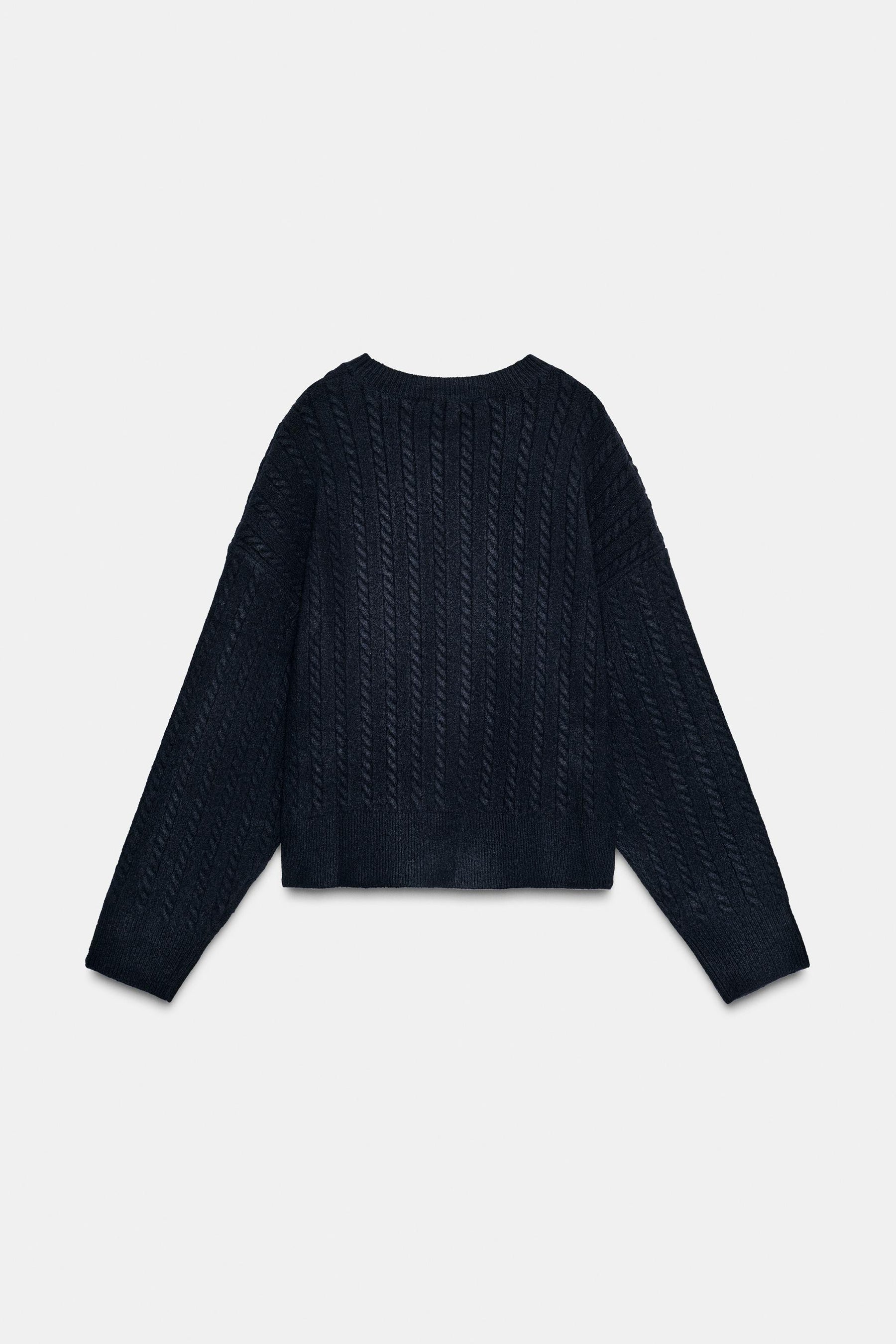 Cable-Knit Jumper