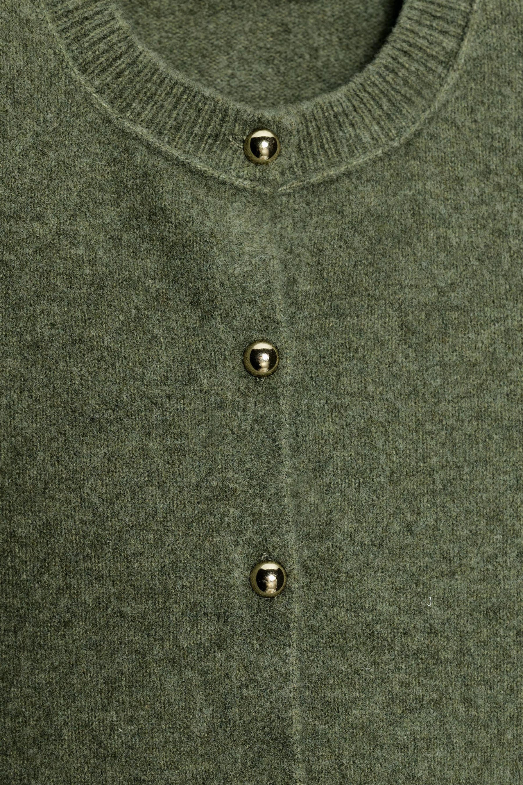 Ball-button Cardigan
