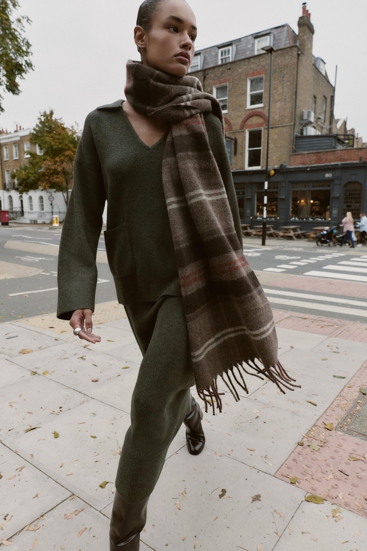 Soft-touch knit jumper