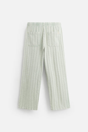 RELAXED FIT JACQUARD TROUSERS - Image 9