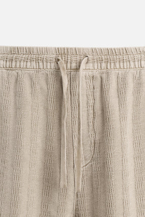 RELAXED FIT JACQUARD TROUSERS - Image 8