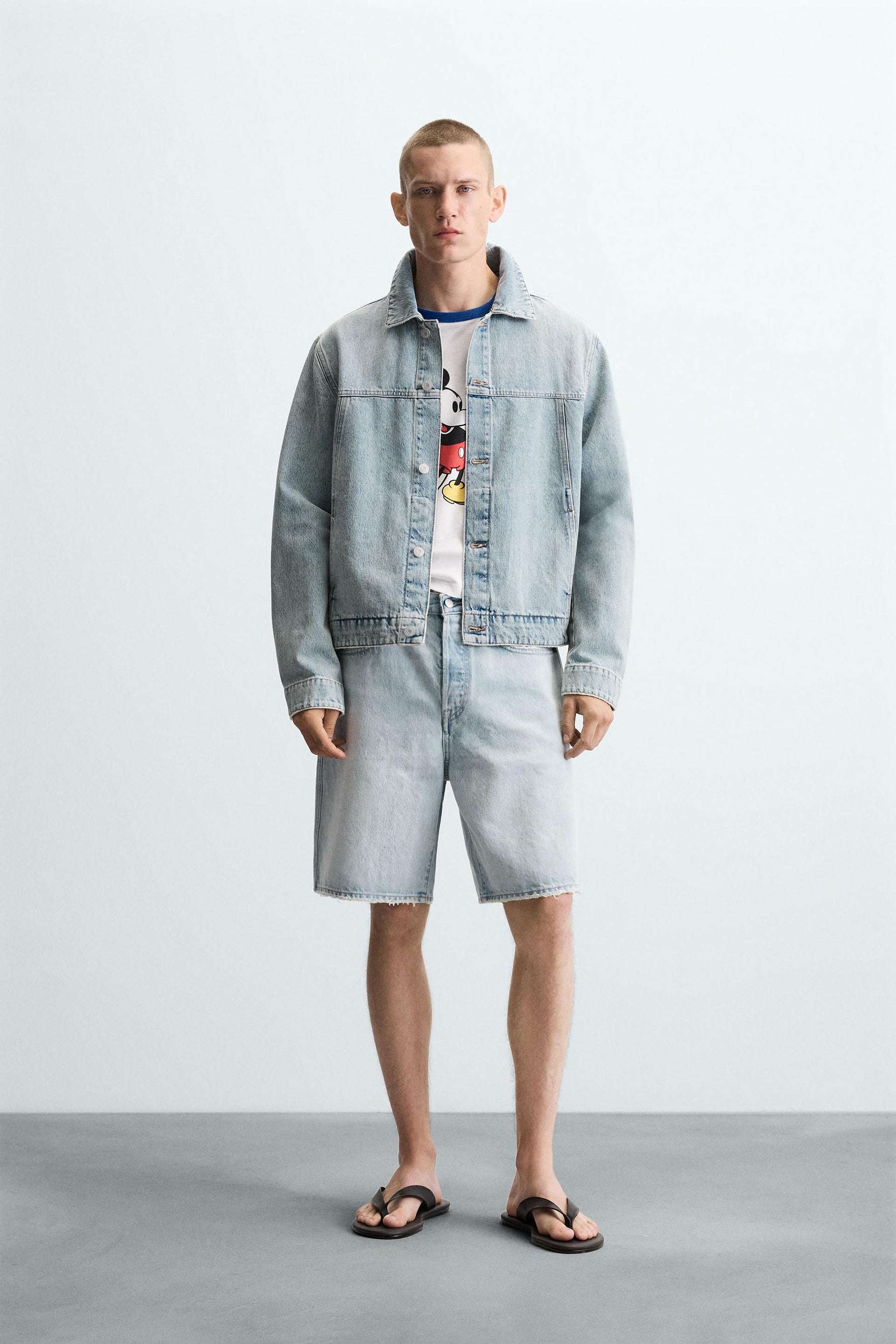 BASIC DENIM JACKET - Image 1