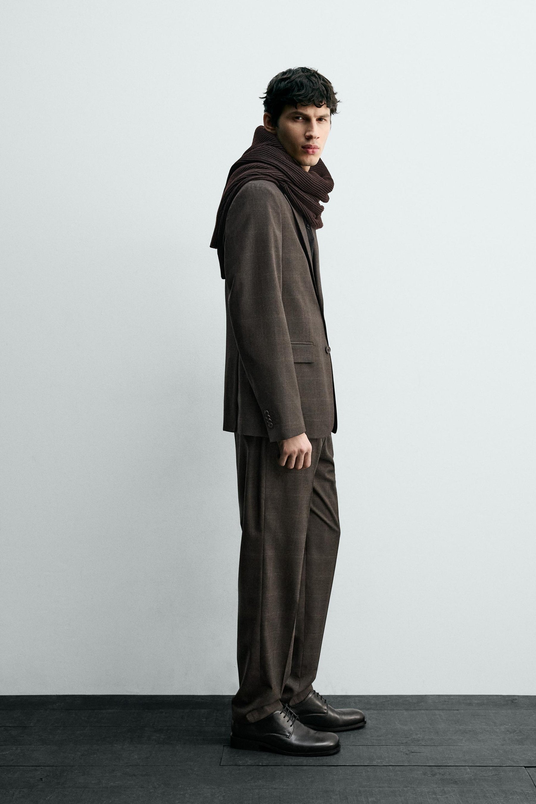 CHECK SUIT TROUSERS - Image 4