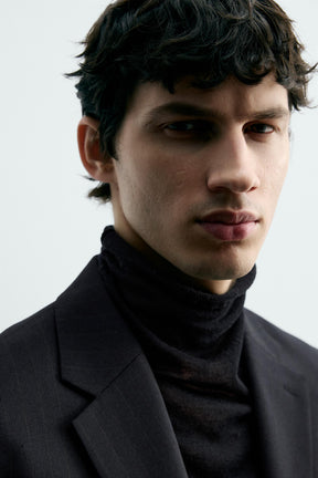 PINSTRIPE SUIT BLAZER - Image 7