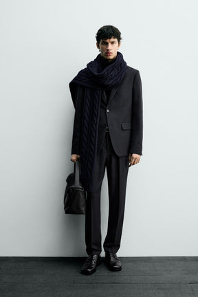 PINSTRIPE SUIT BLAZER - Image 1