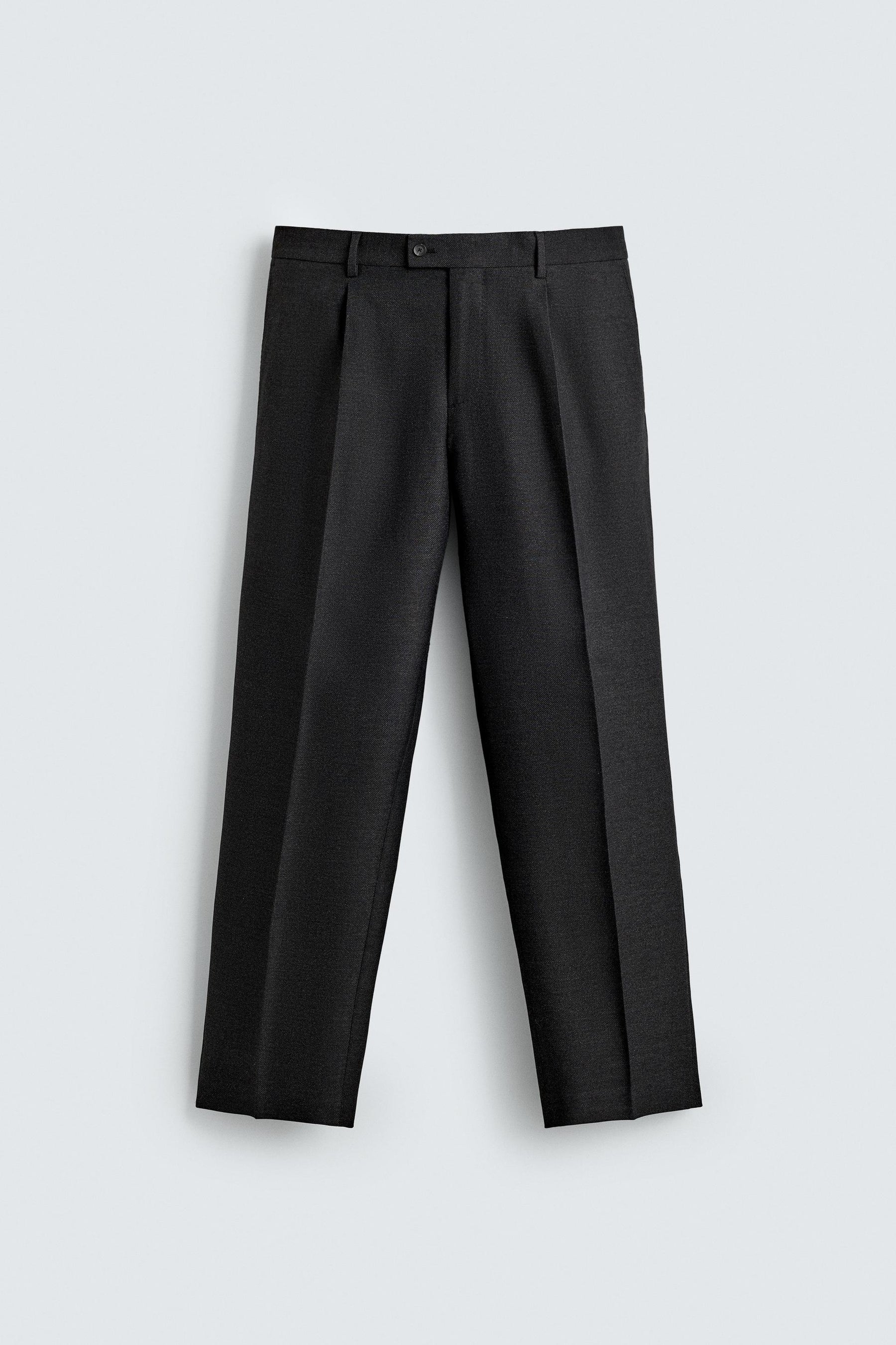 Pleated Regular Trousers