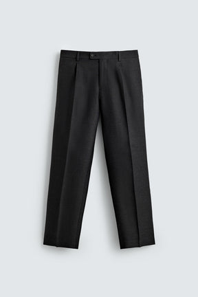 Pleated Regular Trousers