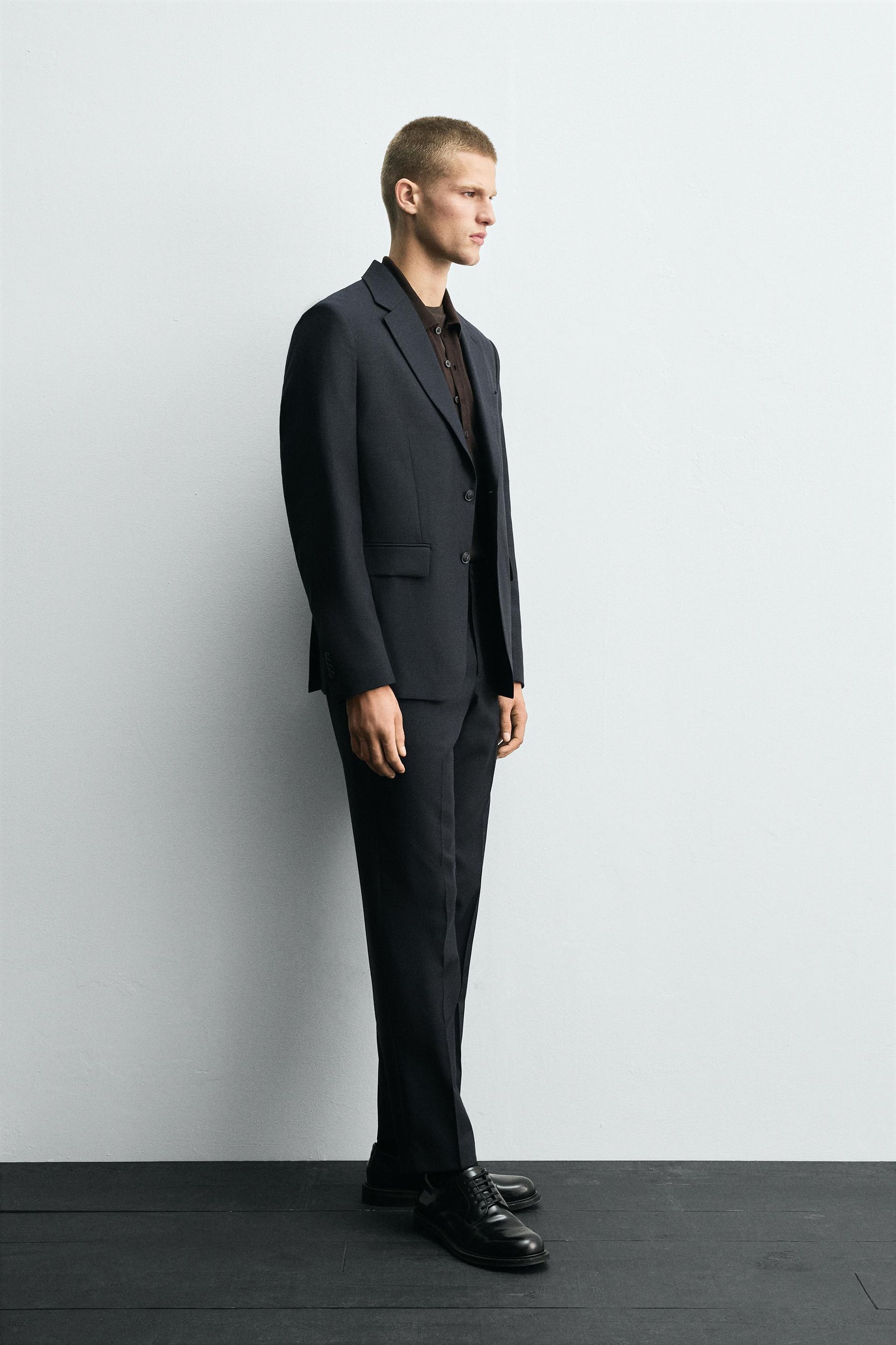 HOUNDSTOOTH SUIT BLAZER - Image 4