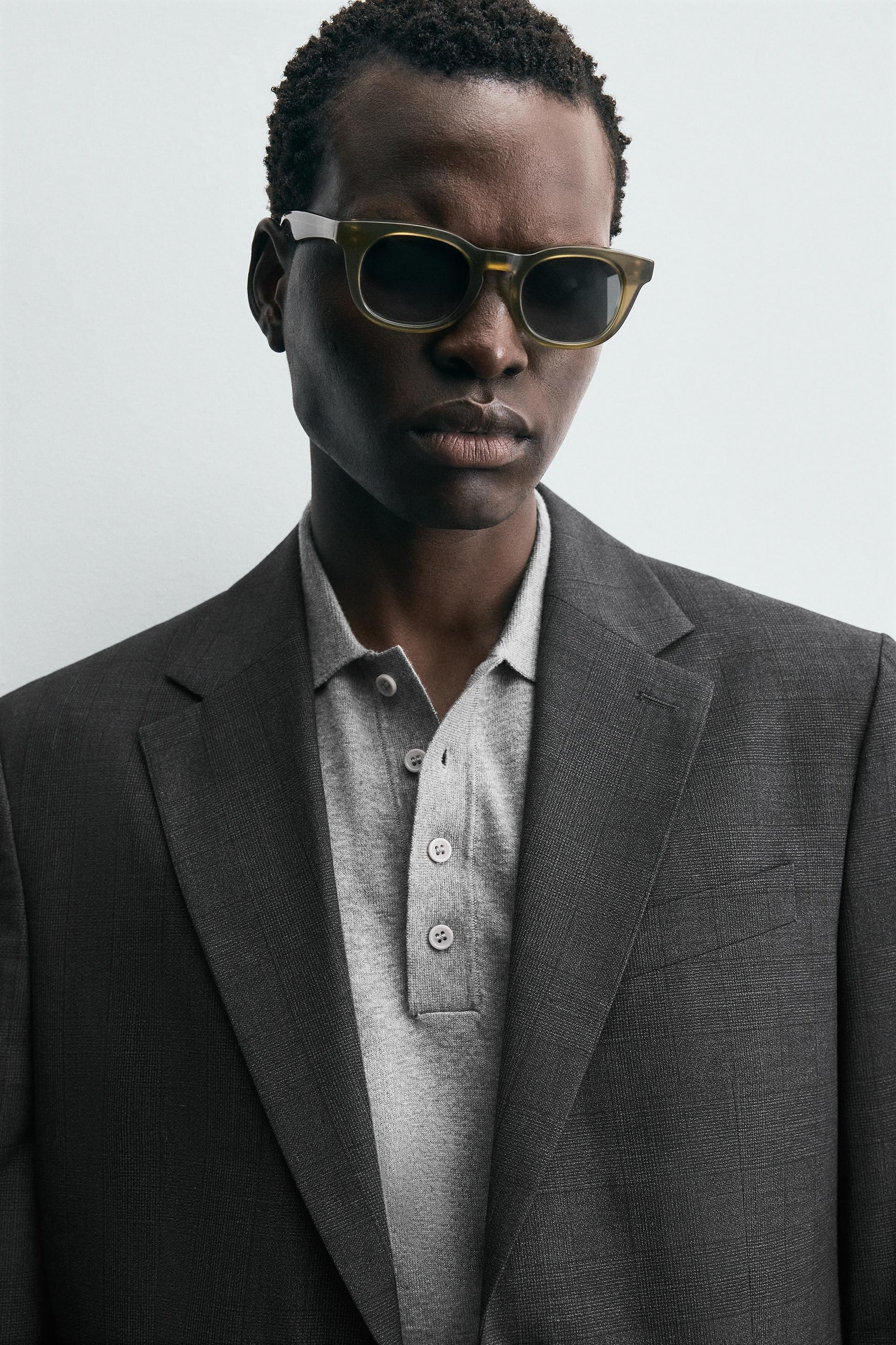 CHECK SUIT BLAZER - Image 5