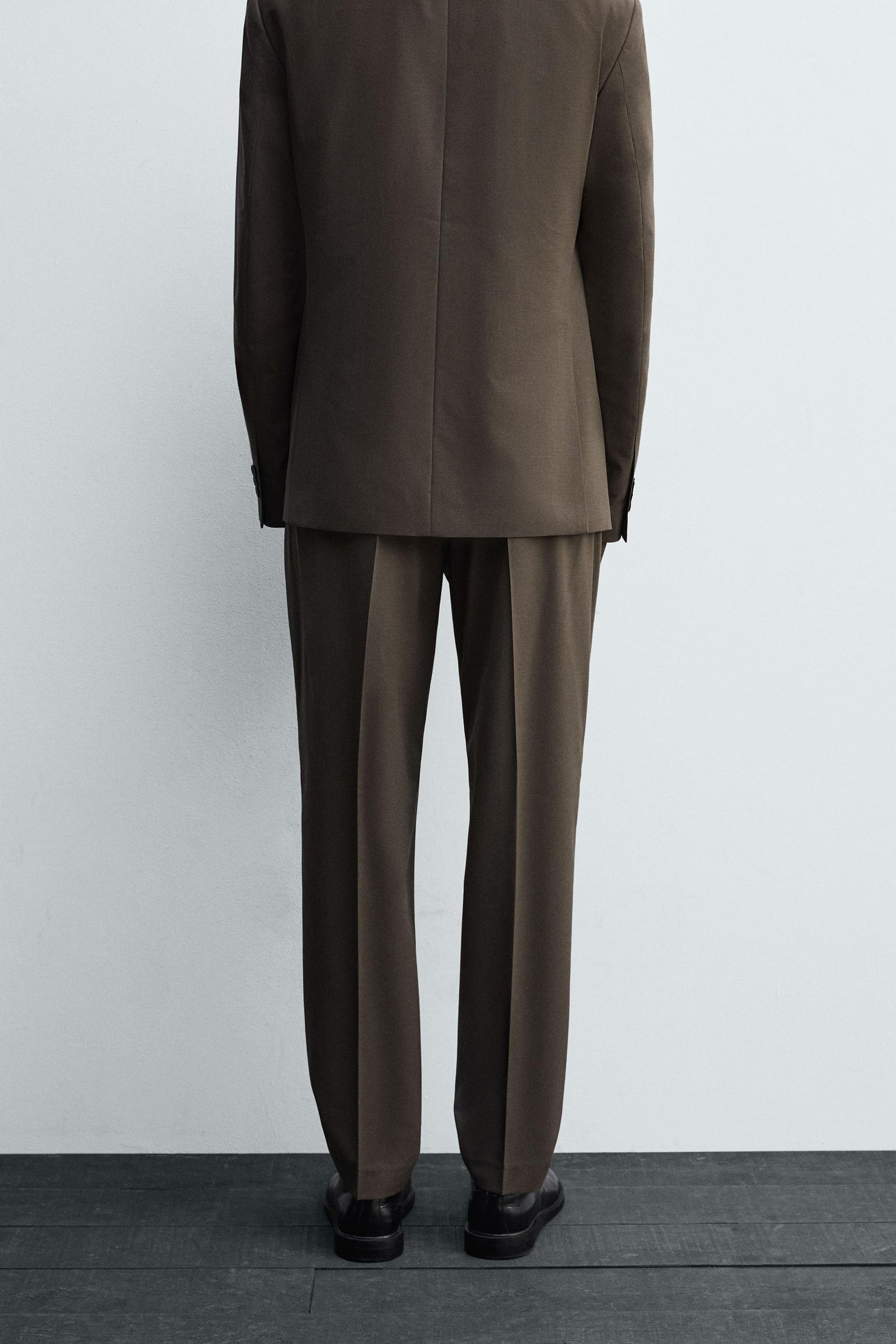 SLIM FIT SUIT TROUSERS - Image 3