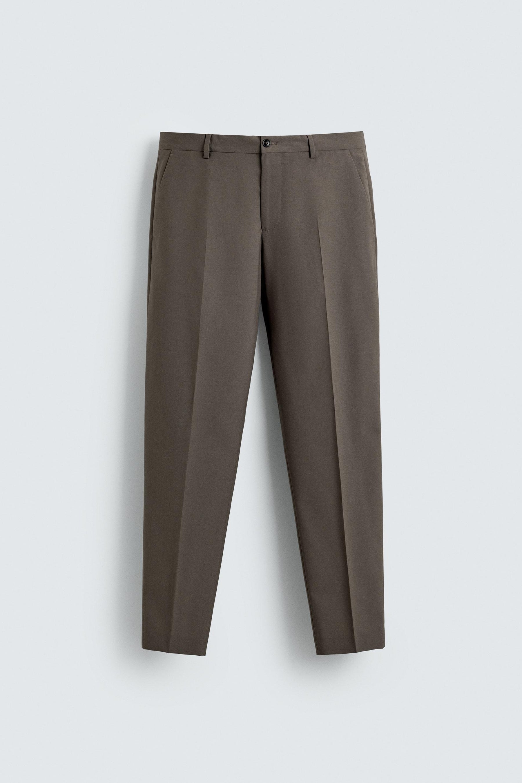 SLIM FIT SUIT TROUSERS - Image 5