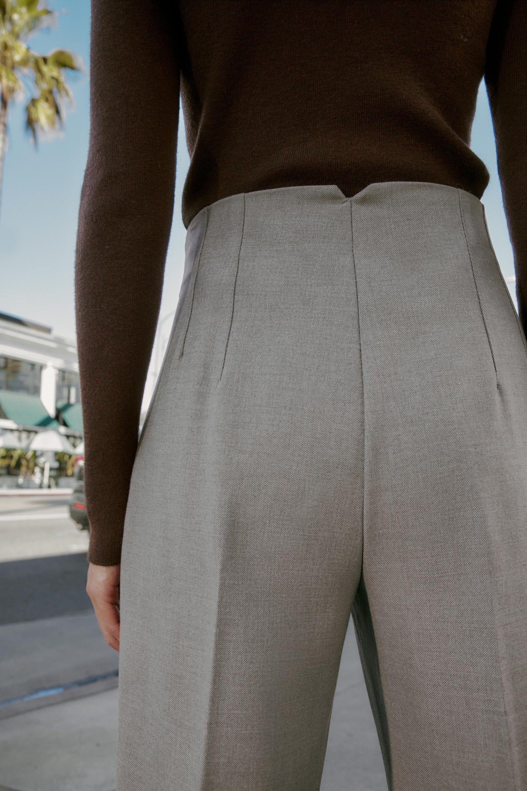 High-Waist Trousers