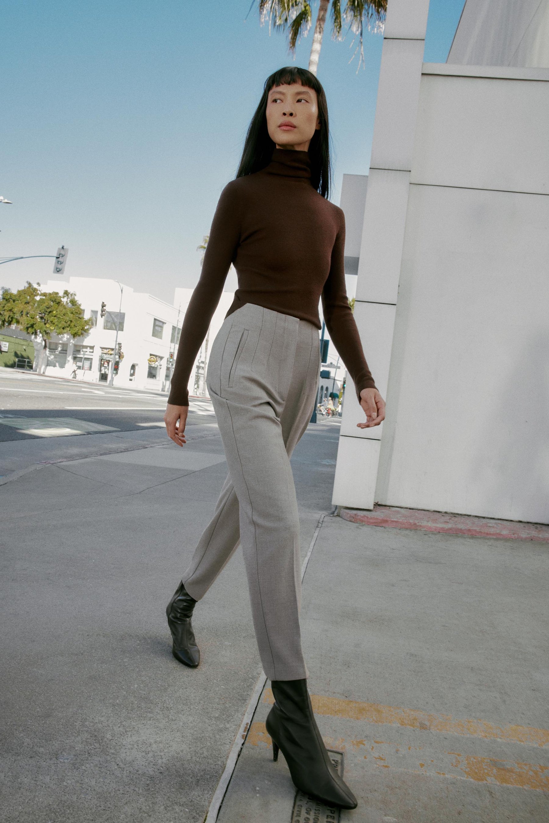 High-Waist Trousers