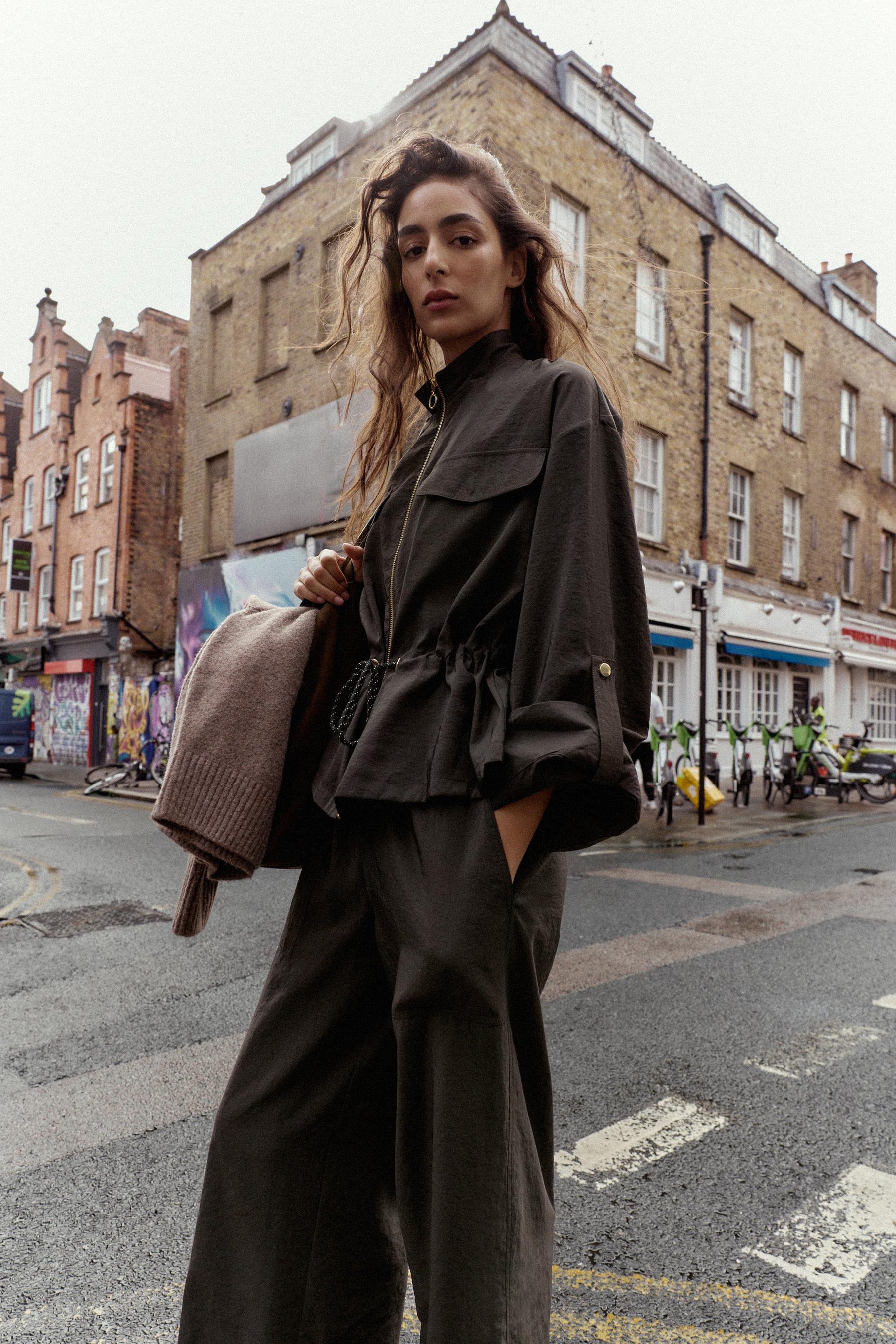 Safari Drawstring Jacket