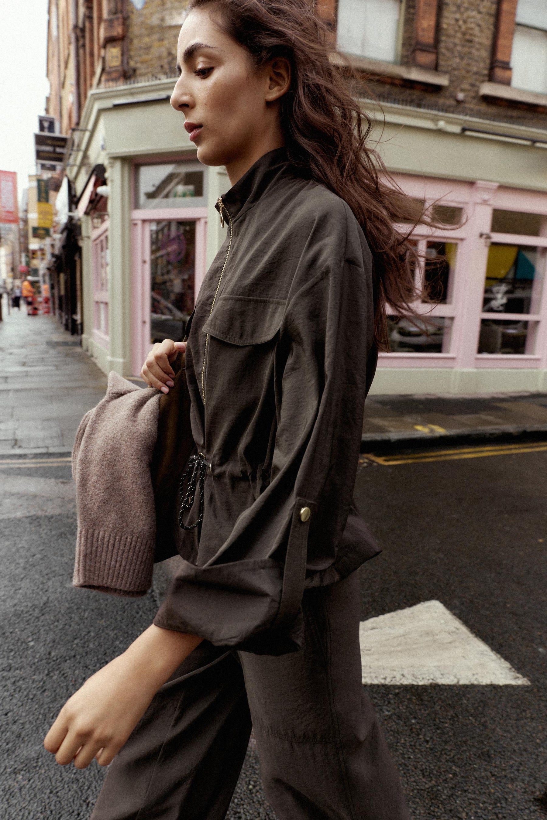 SAFARI JACKET WITH DRAWSTRING - Image 6