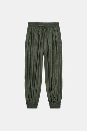 Cuffed Hem Trousers