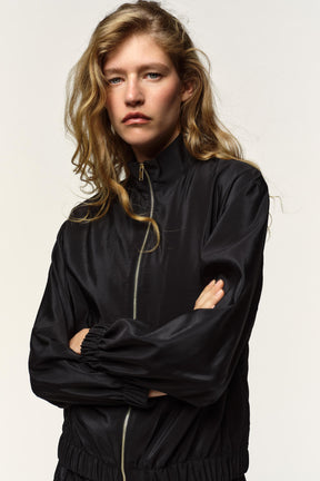 HIGH NECK BOMBER JACKET - Image 4