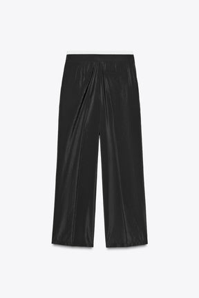 WIDE-LEG TROUSERS WITH WAIST