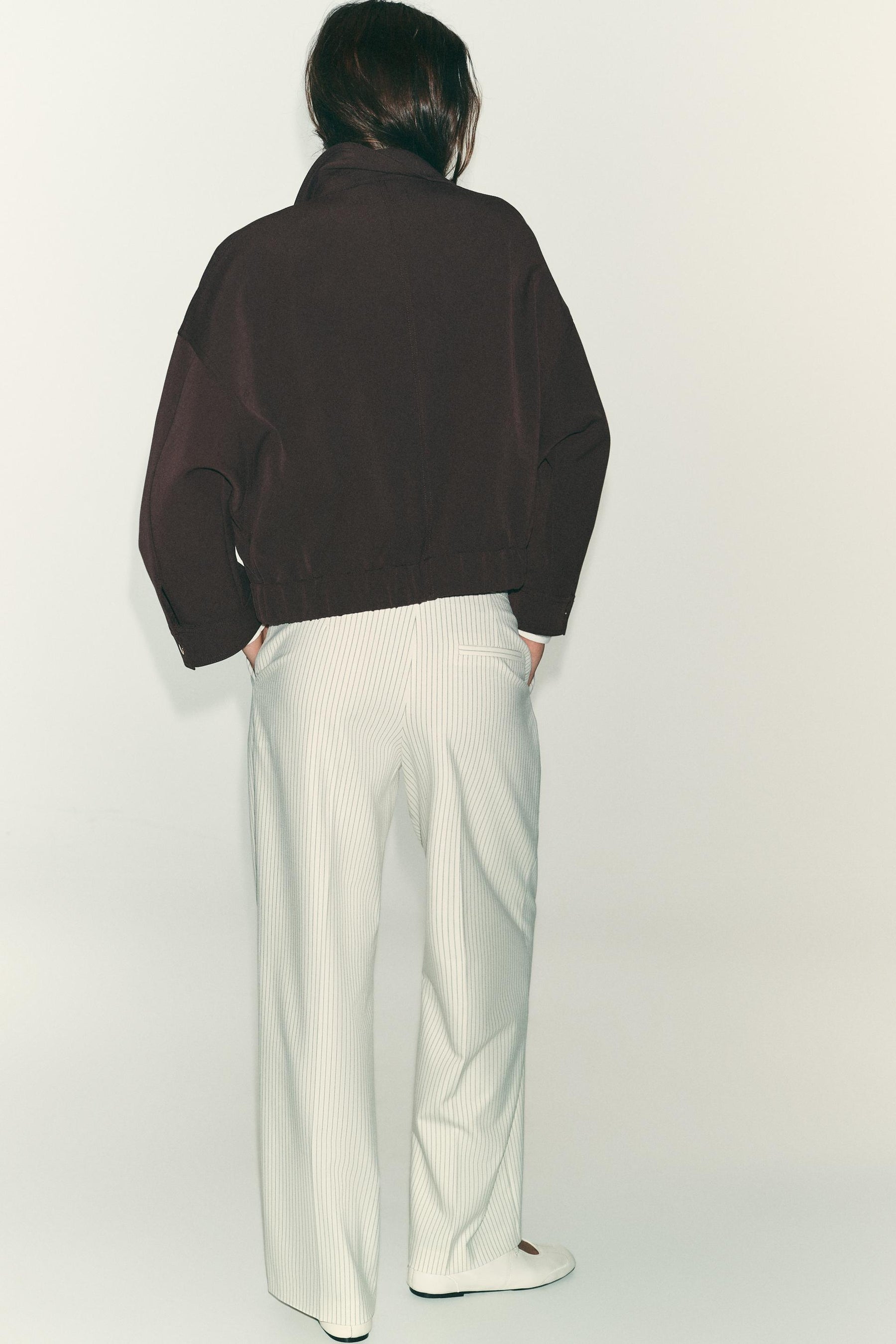 WIDE-LEG TROUSERS WITH WAISTBAND
