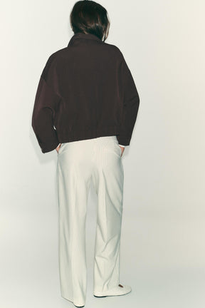 WIDE-LEG TROUSERS WITH WAISTBAND