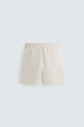 100% LINEN BERMUDA SHORTS - Image 7