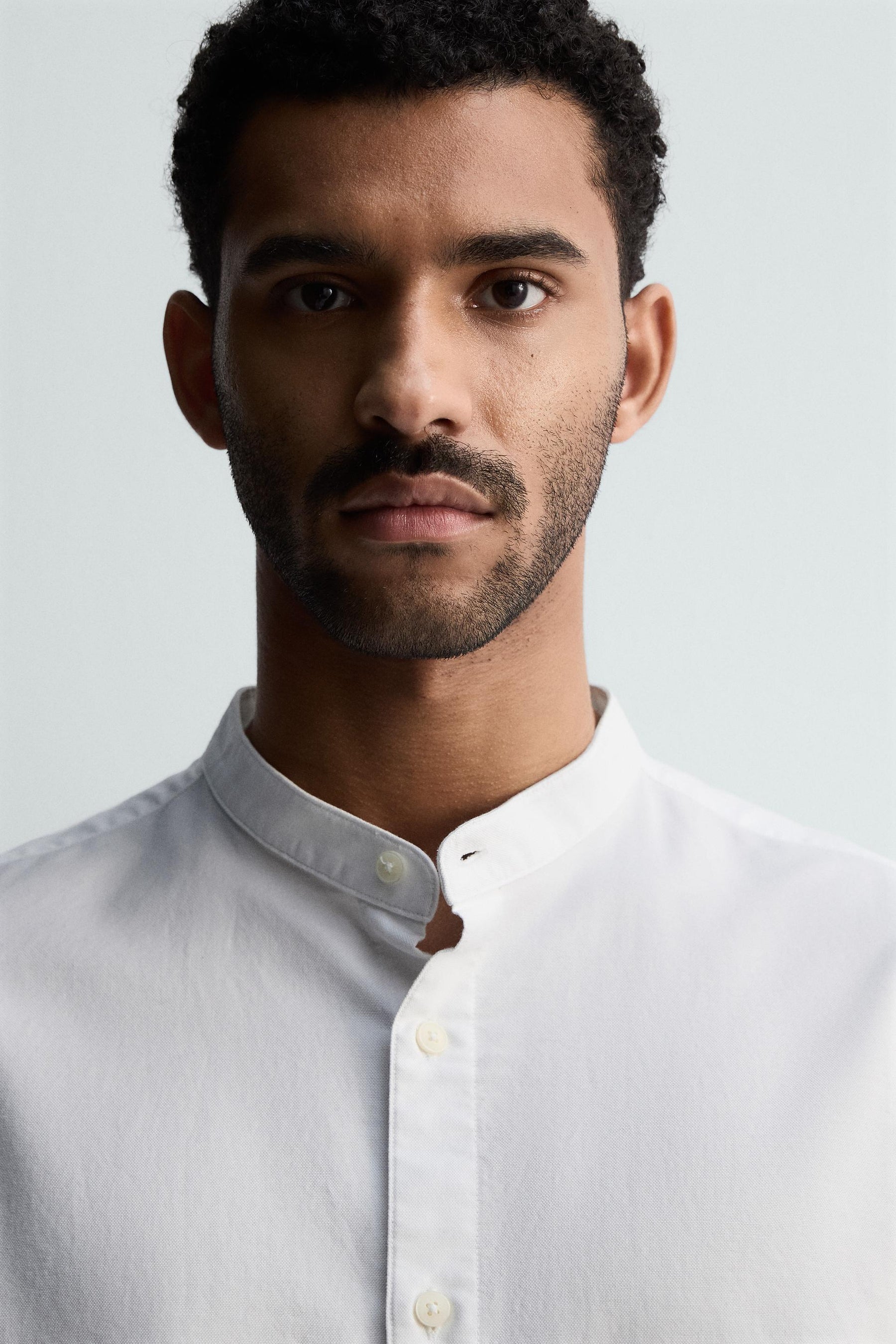OXFORD SHIRT WITH STAND-UP COLLAR - Image 5