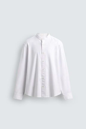 OXFORD SHIRT WITH STAND-UP COLLAR - Image 6