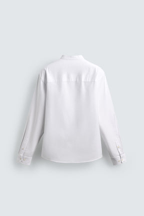 OXFORD SHIRT WITH STAND-UP COLLAR - Image 7