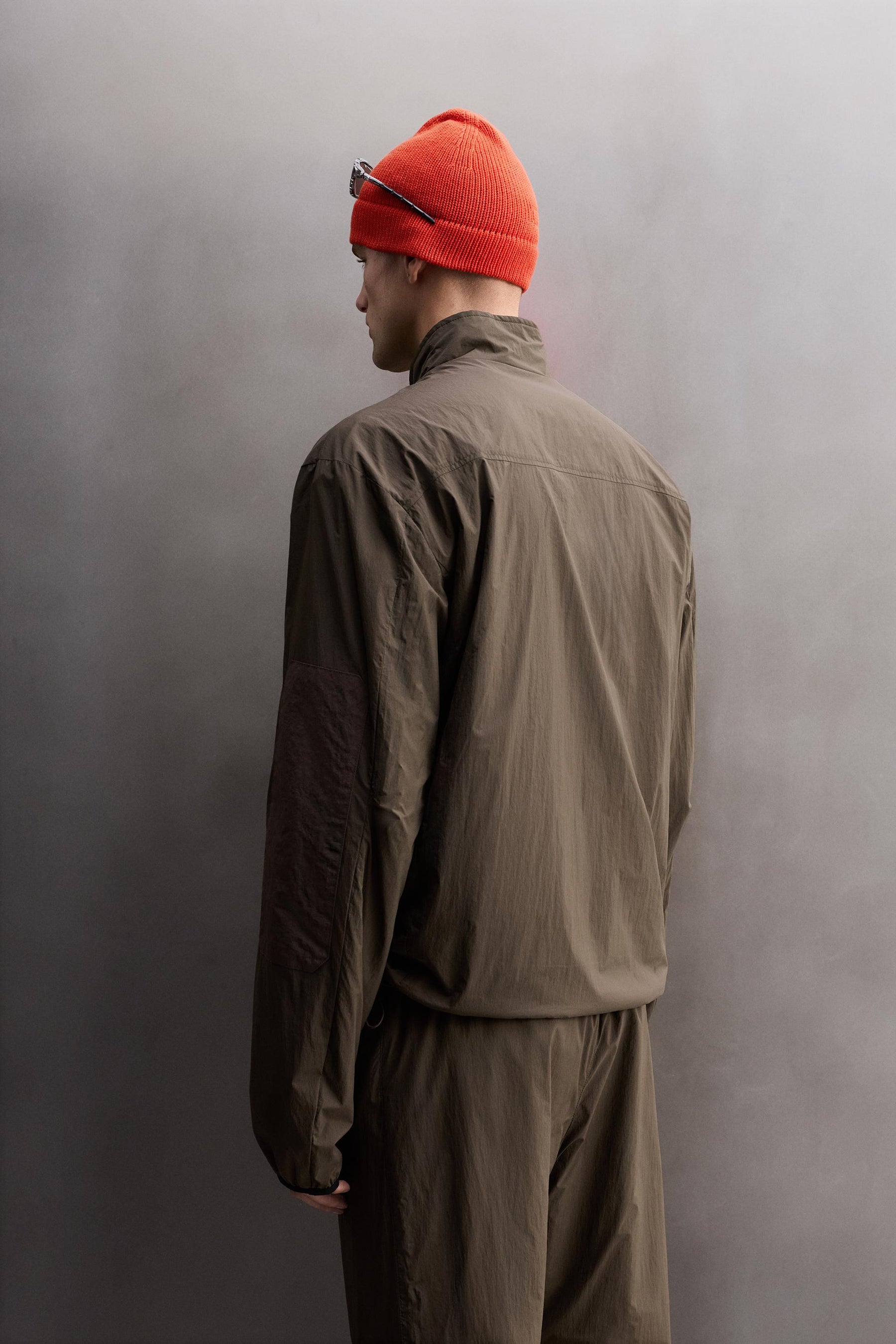 TECHNICAL JACKET WITH CONTRAST LINING - Image 3