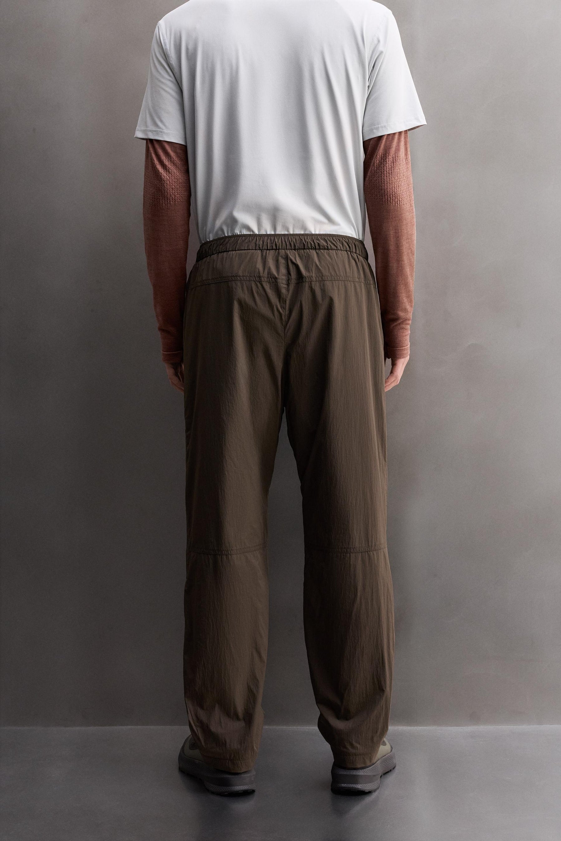 CONTRAST LINING CARGO TROUSERS - Image 3