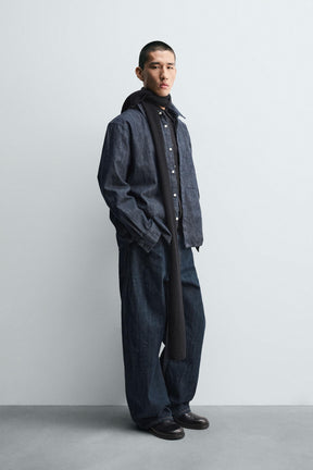 RELAXED FIT DENIM SHIRT - Image 4