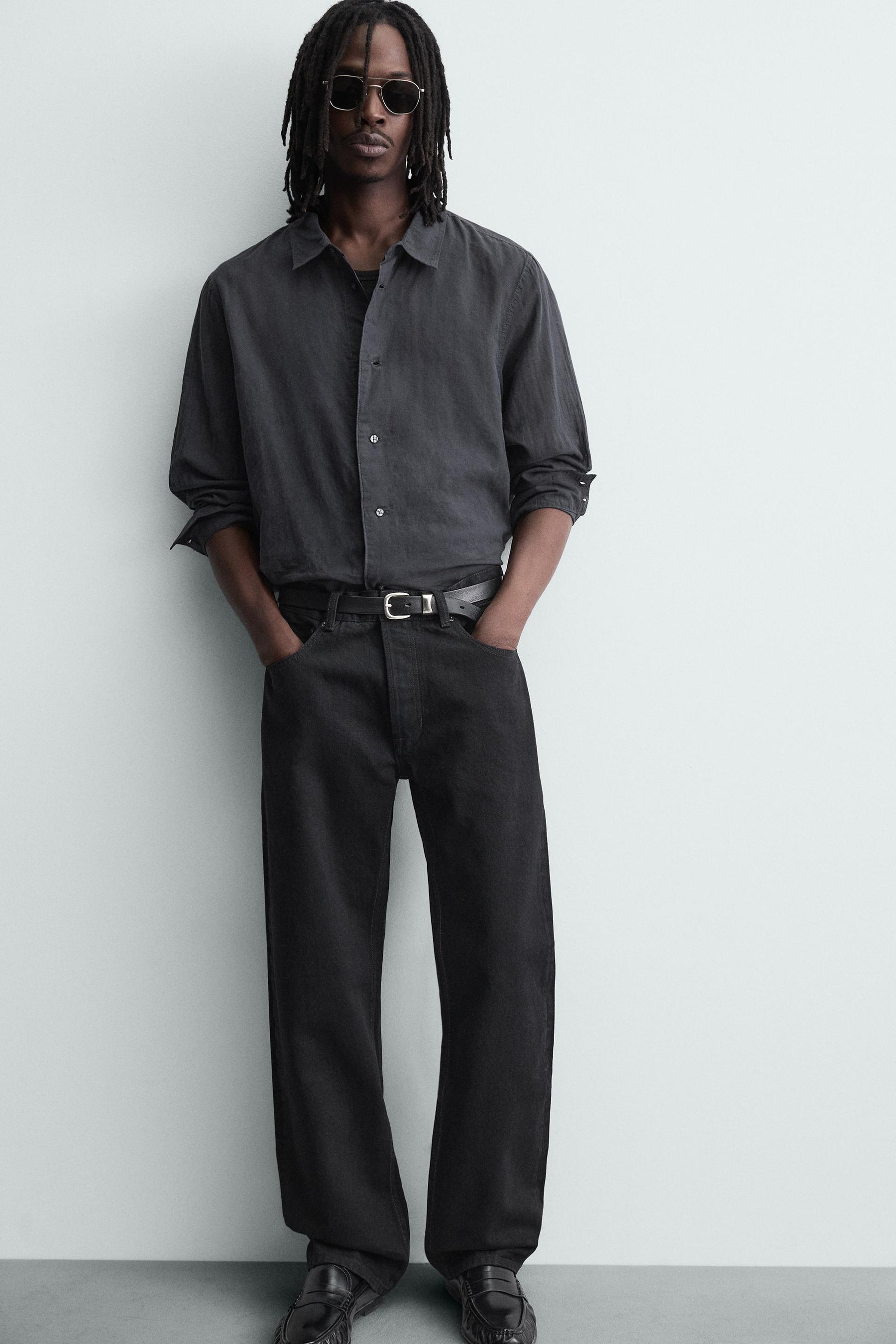 FLUID DENIM SHIRT - Image 7