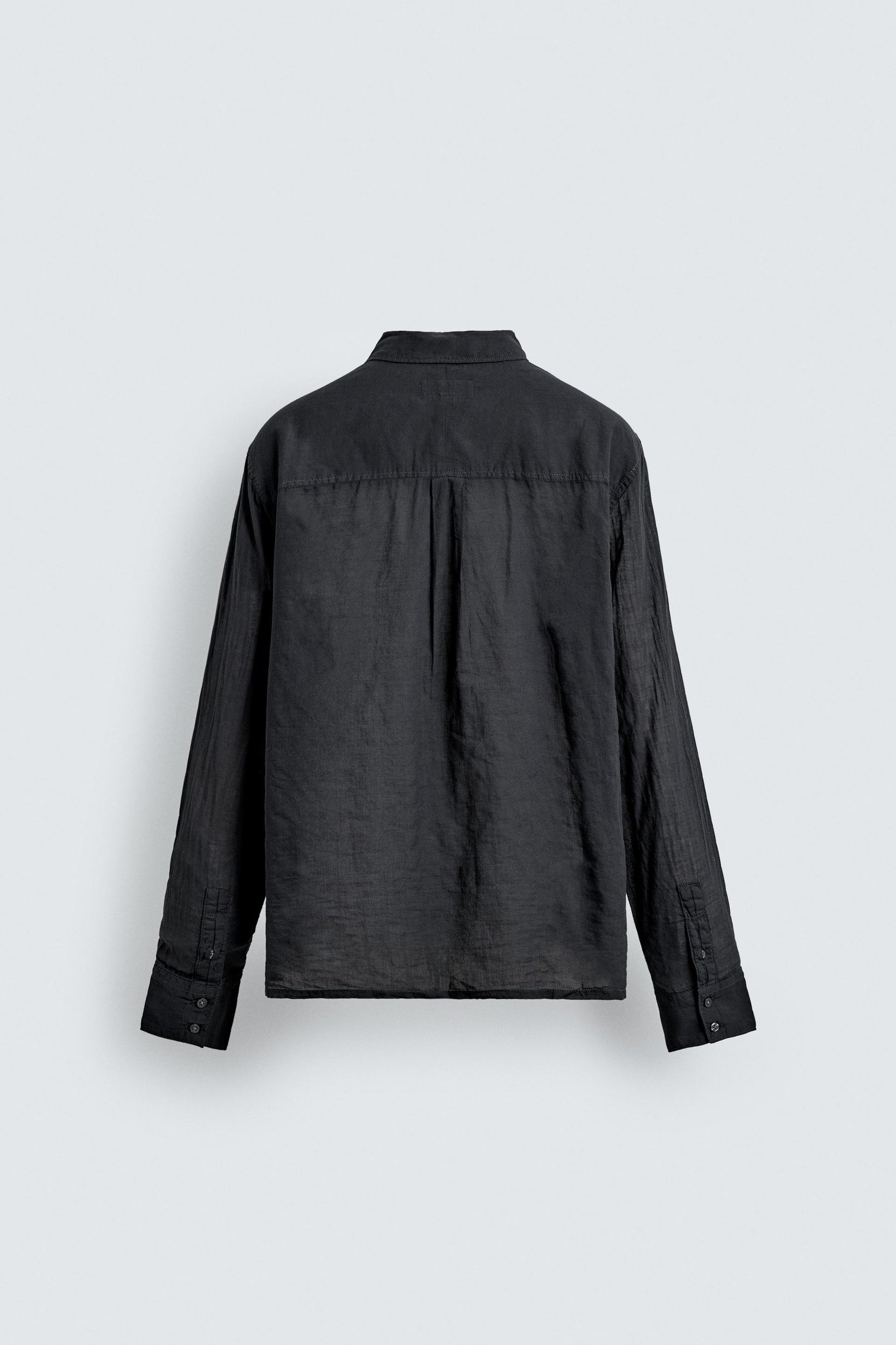FLUID DENIM SHIRT - Image 8