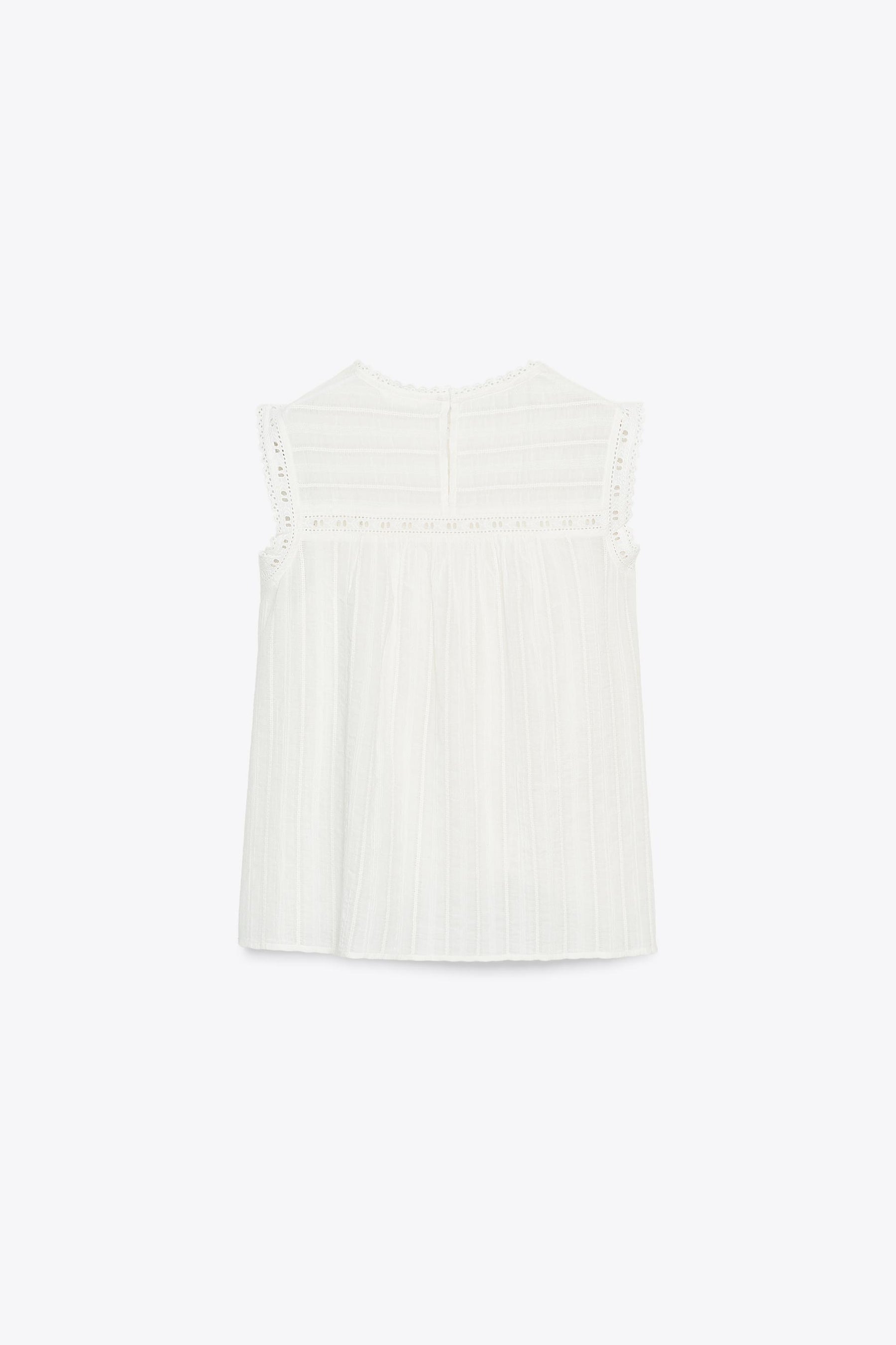 Sleeveless Romantic Fashion Top