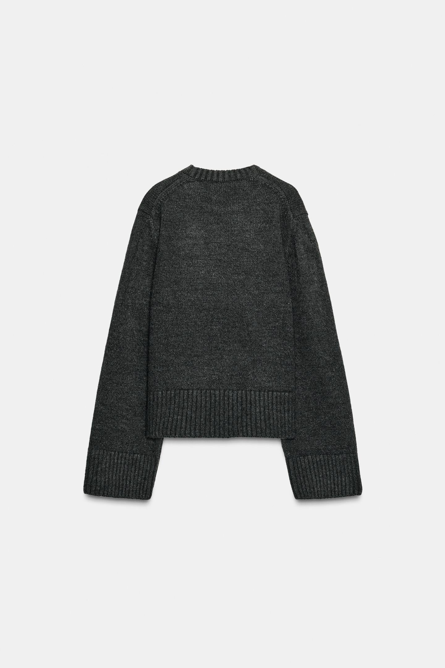 Ribbed Knit Sweater